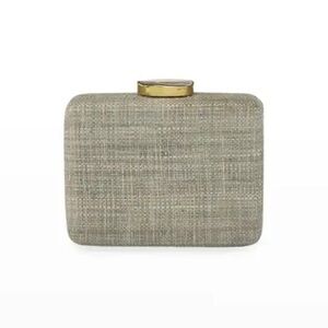 Flora Bella
Zannone Raffia Metallic Clutch Bag